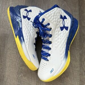 Under Armour Curry 1 One DUB NATION 1258723-105 Size 7 Warriors Splash Party I